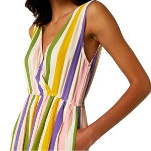 Campania Fantastica designed in Spain beautiful cross front striped dress
